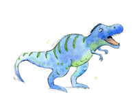 Thumbnail for Blue Tyrannosaurus Rex 3 Print