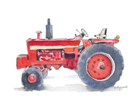 Thumbnail for red tractor decor