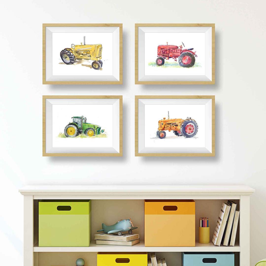 tractor nursery decor