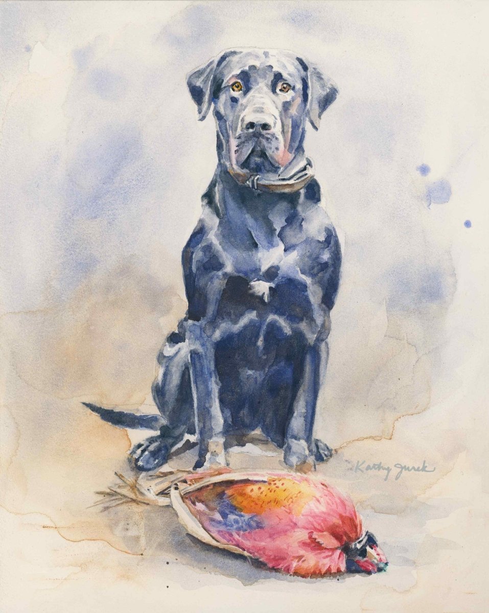 bird dog painting