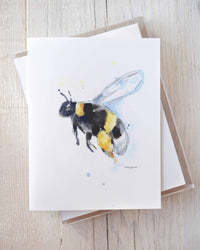 Thumbnail for honey bee watercolor greeting cards