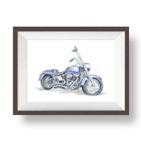 Thumbnail for harley motorcycle art print