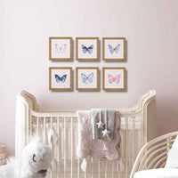Thumbnail for buy butterfly wall art for toddlers room