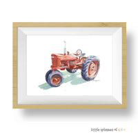 Thumbnail for Red Tractor #4 Print (download)