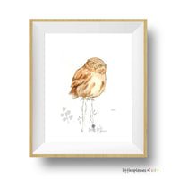 Thumbnail for Sweet Woodland Owl Print