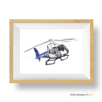 Thumbnail for Life Flight Helicopter Print