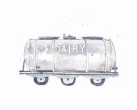 Thumbnail for Milk Car Train Print (download)