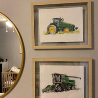 Thumbnail for Green Tractor Print #1