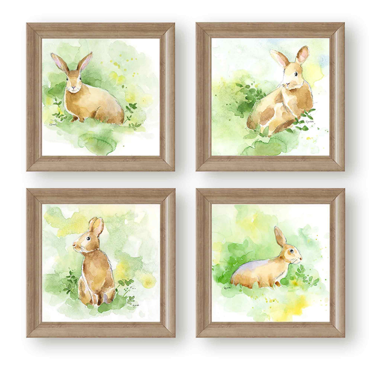 bunny nursery wall art