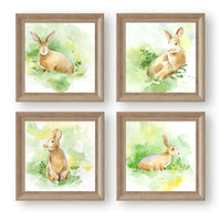 Thumbnail for bunny nursery wall art