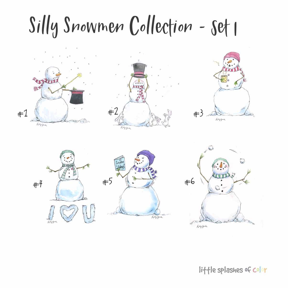 snowman cards