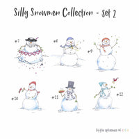 Thumbnail for funny snowmen cards