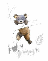 Thumbnail for baby bear watercolor painting