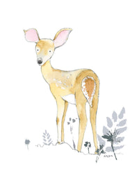 Thumbnail for Sweet Woodland Fawn Print