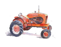 Thumbnail for Vintage Red Tractor Print #2