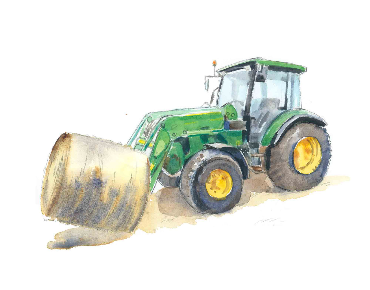 john deere tractor painting