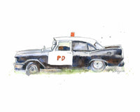 Thumbnail for police car print