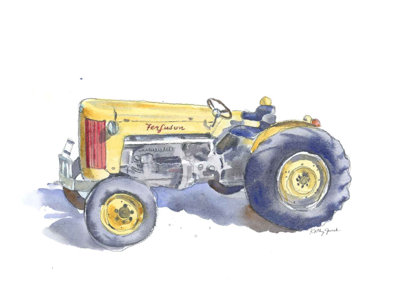 massey ferguson tractor painting