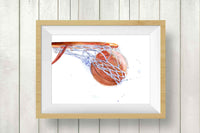 Thumbnail for Basketball Art Print