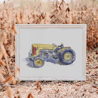 Thumbnail for Yellow Tractor Print #3
