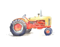 Thumbnail for Yellow and Red Tractor Print