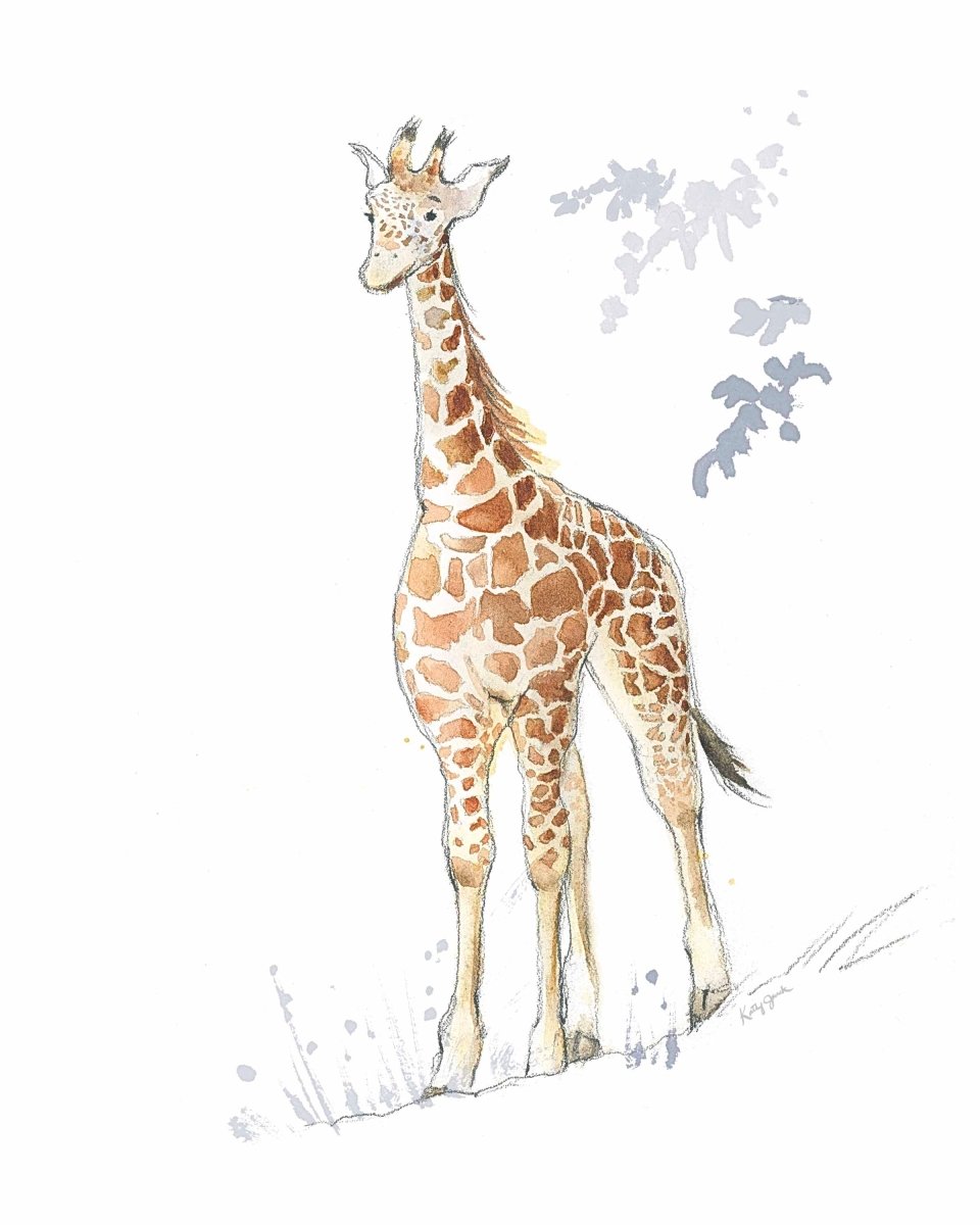 Sweet Safari Giraffe Print