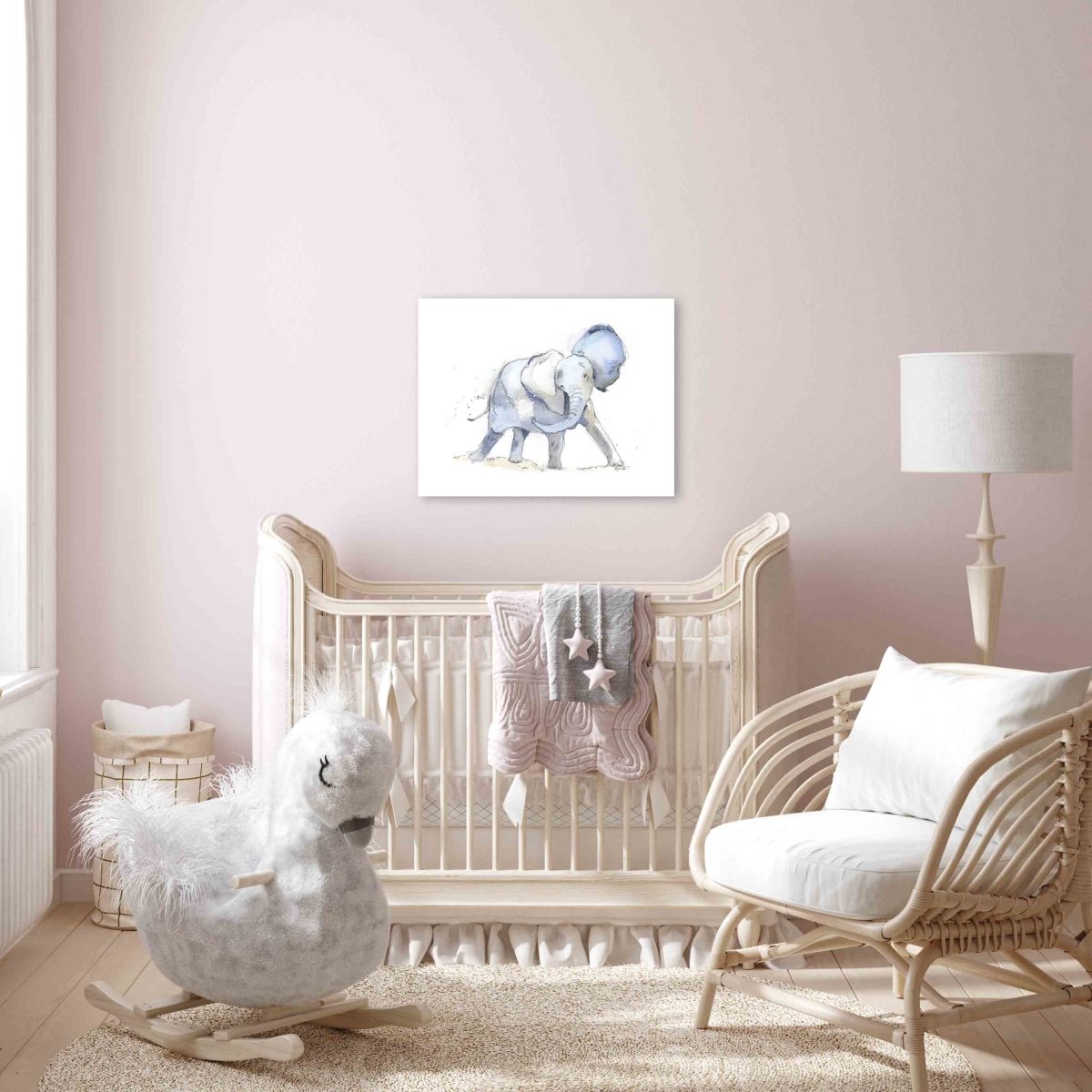 elephant wall art for nursery