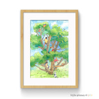 Thumbnail for nursery wall art tree