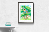 Thumbnail for Adventure Tree Print
