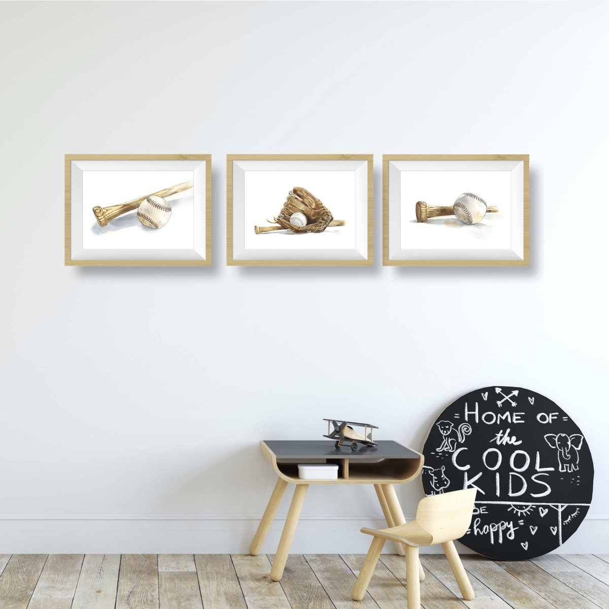 Baseball Art Print #1