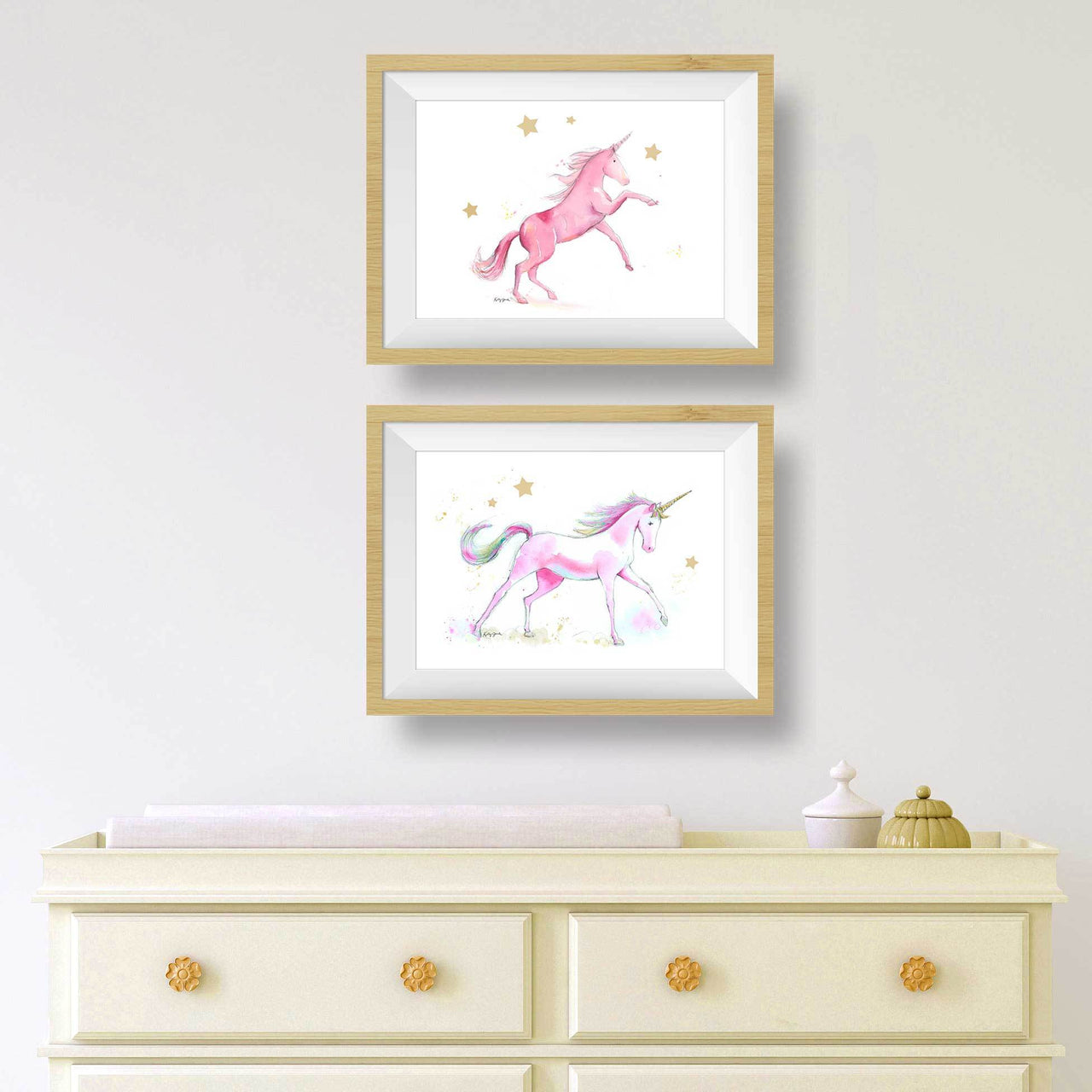 unicorn nursery wall art