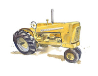 Thumbnail for Yellow Tractor Print #1