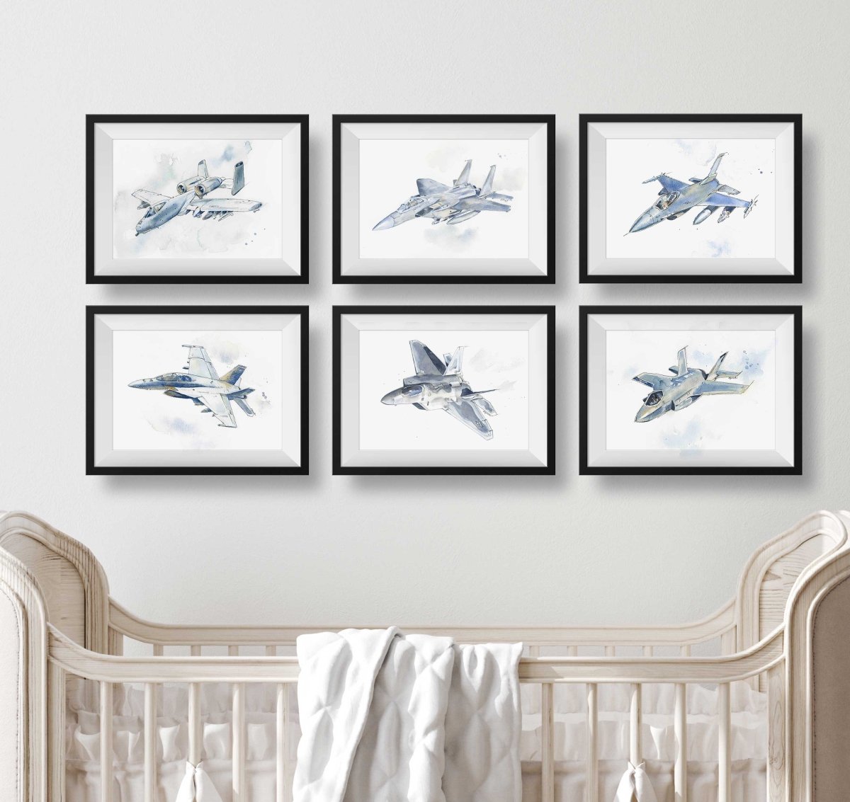 airplane wall art for kids rooms