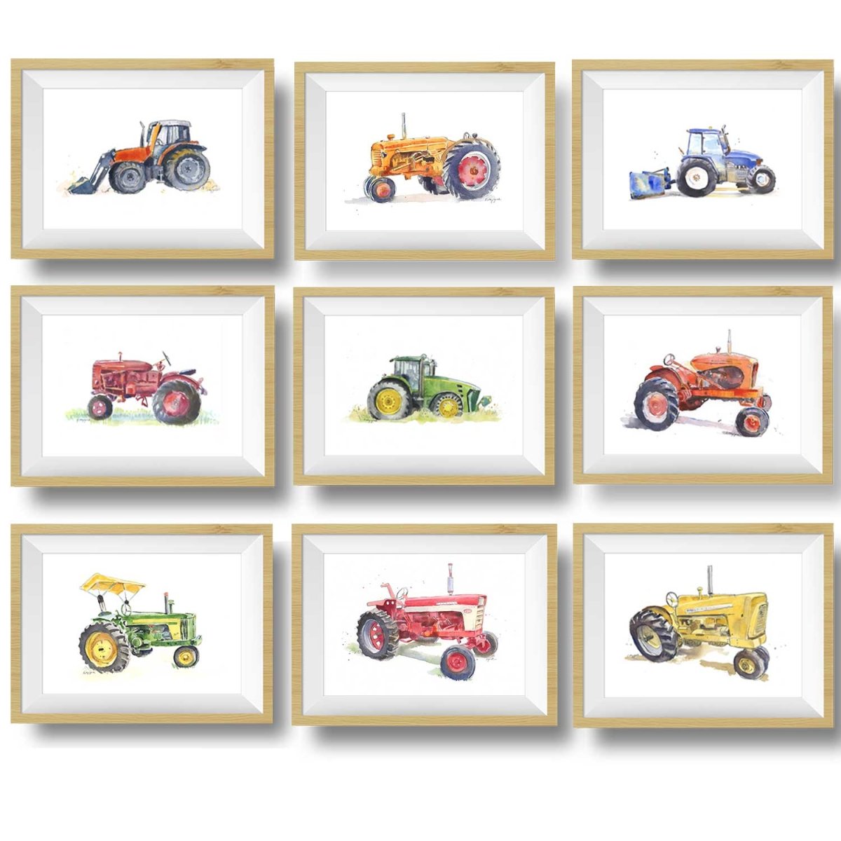 tractor paintings