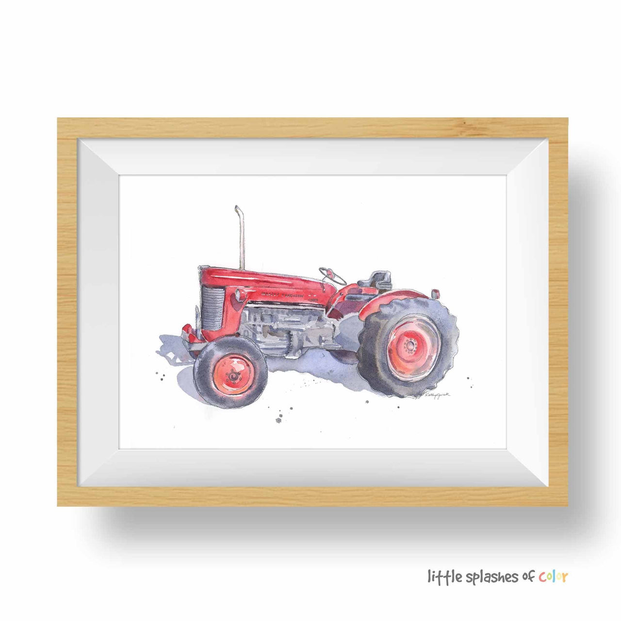 tractor wall art 