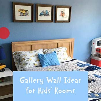 Gallery Wall Ideas for Kids' Rooms