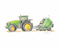 Thumbnail for Green Tractor Print #15 (download)