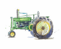 Thumbnail for Green Tractor Print #5 (download)