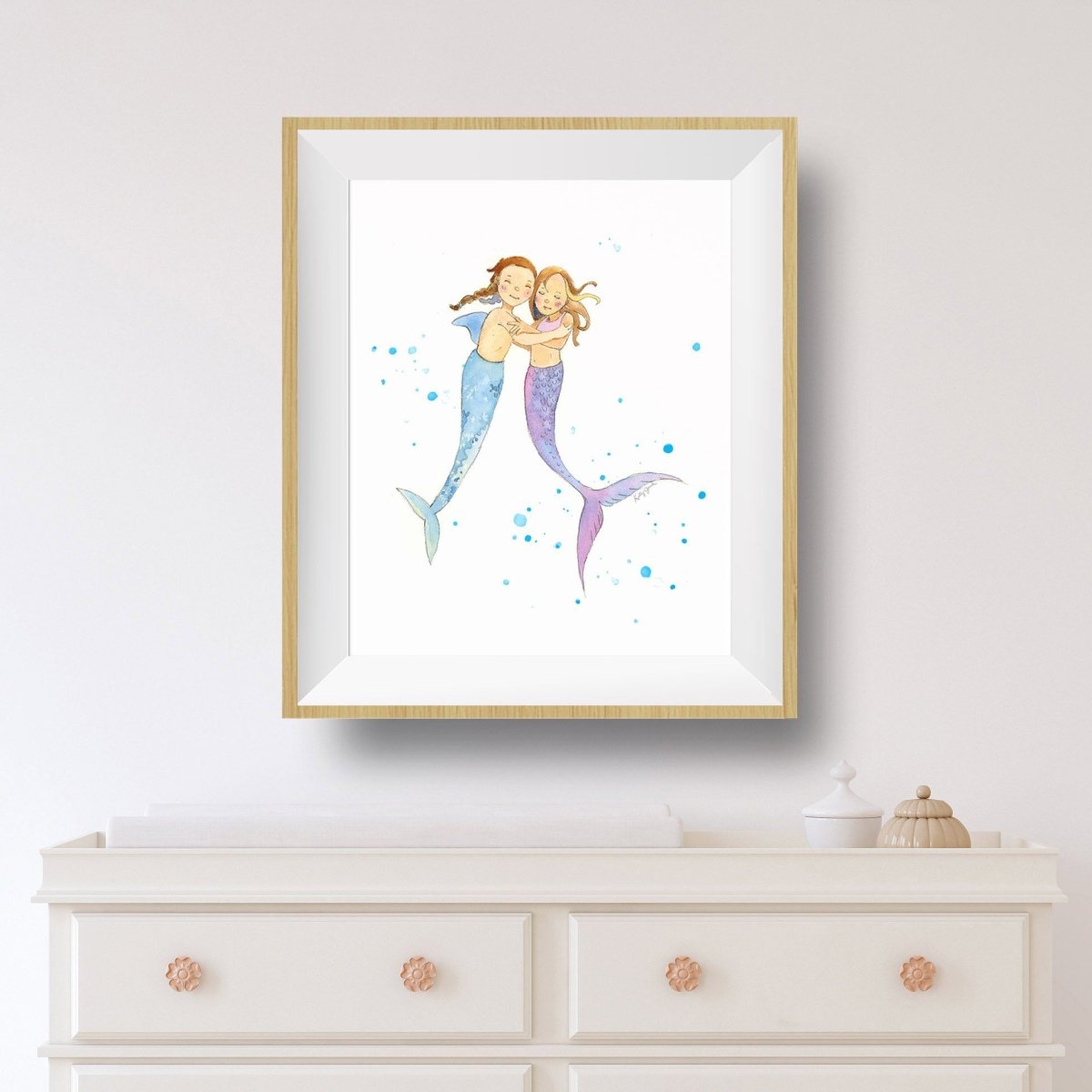 mermaid decor for nursery