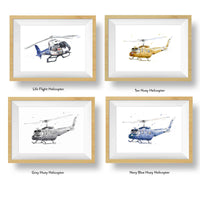 Thumbnail for helicopter wall art for kids