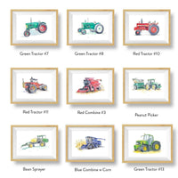 Thumbnail for Tractor Prints Set + Tractor Pillow