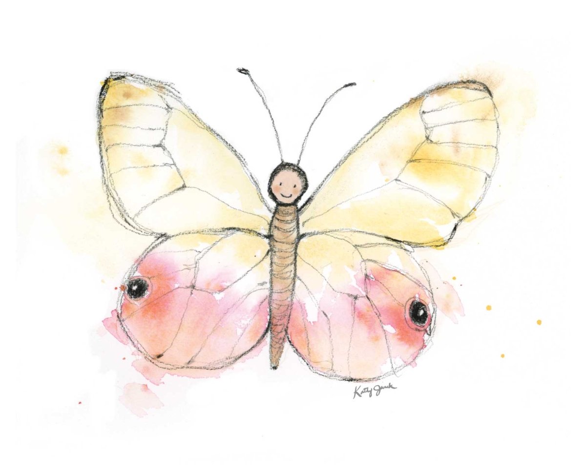 Pink Butterfly #1 - Baby Butterflies