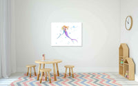 Thumbnail for mermaid nursery wall decor