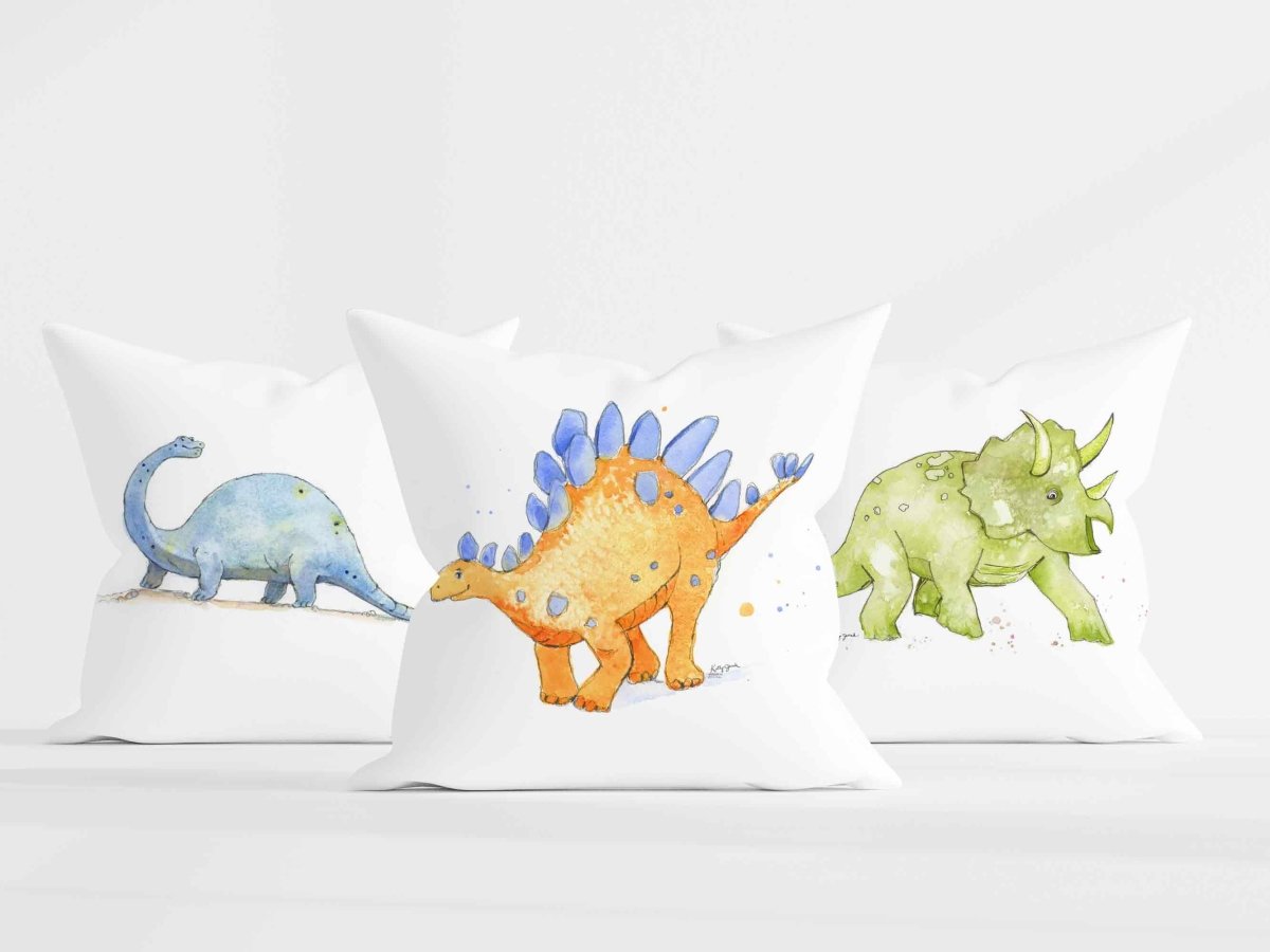 dinosaur throw pillows for kids 