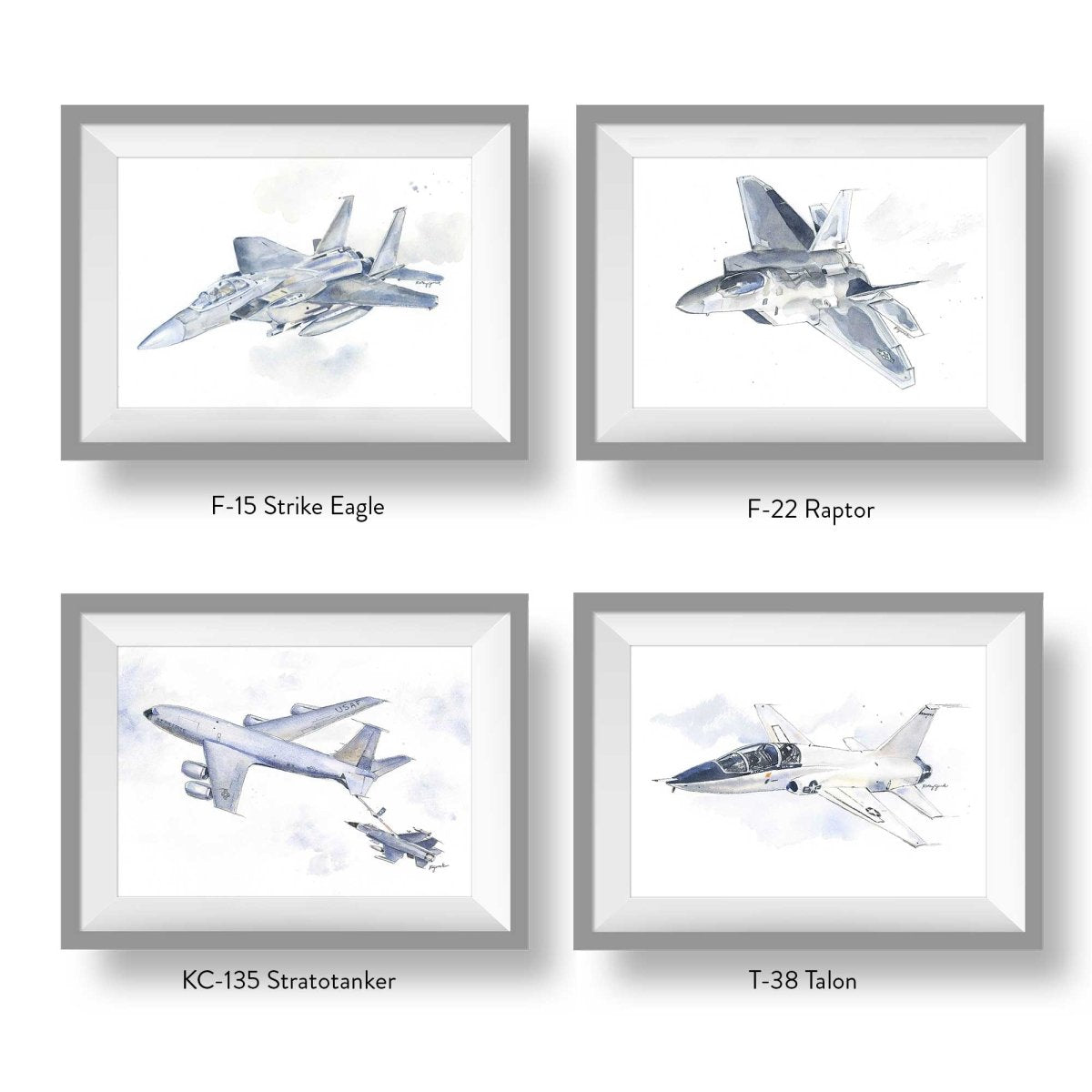 fighter jet airplane wall art