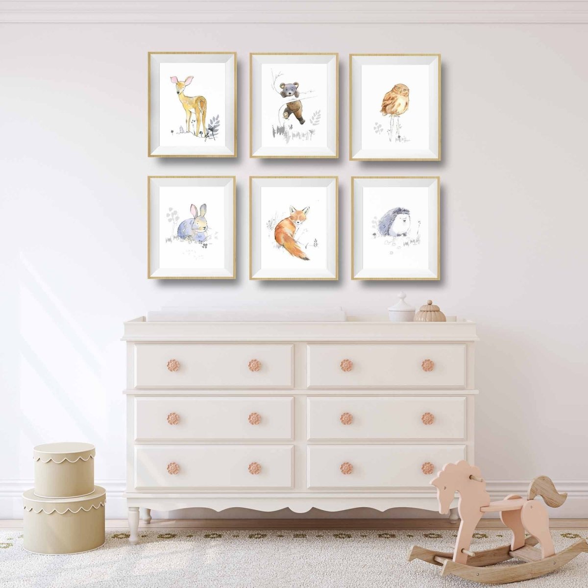 Sweet Woodland Fox Print