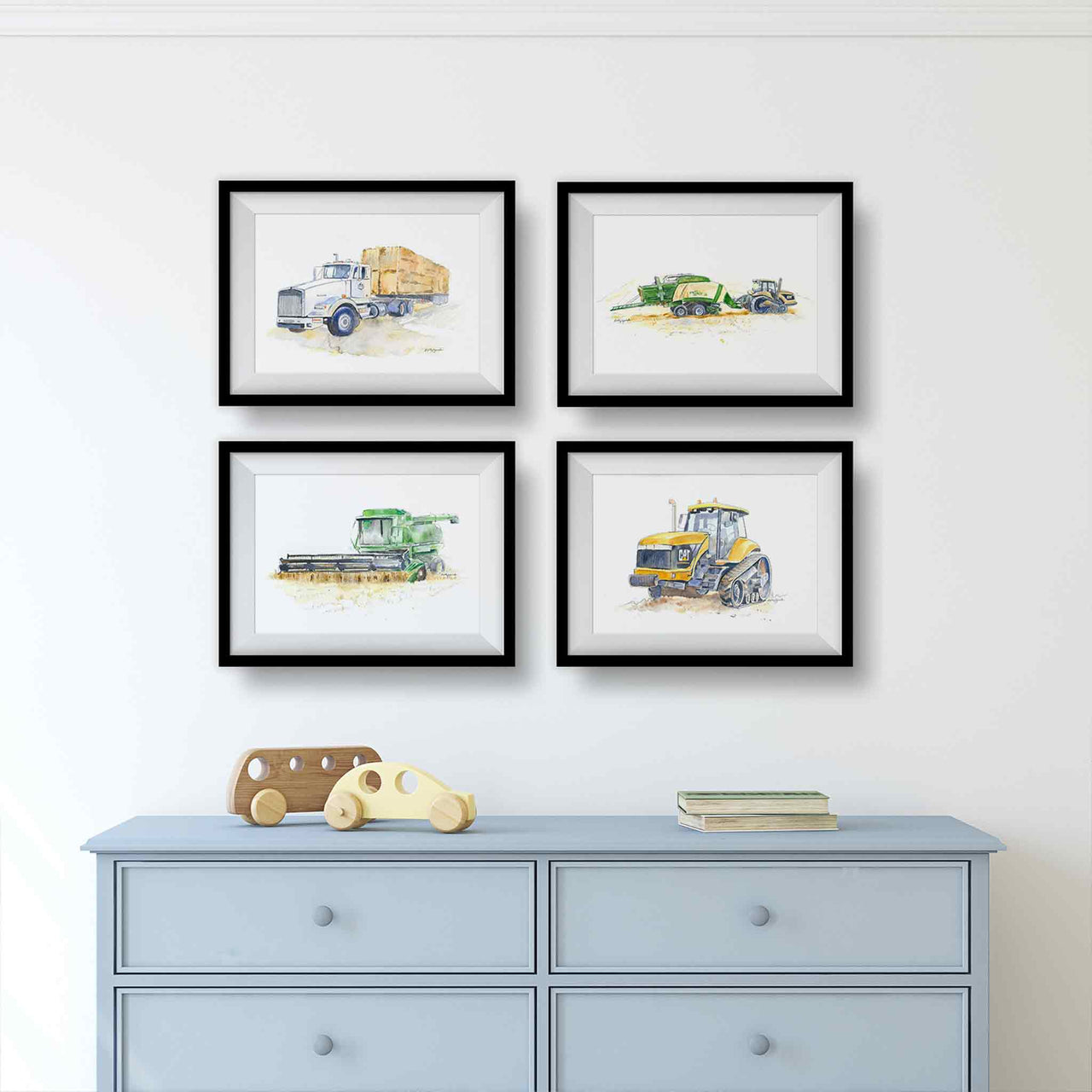 tractor decor for kids rooms