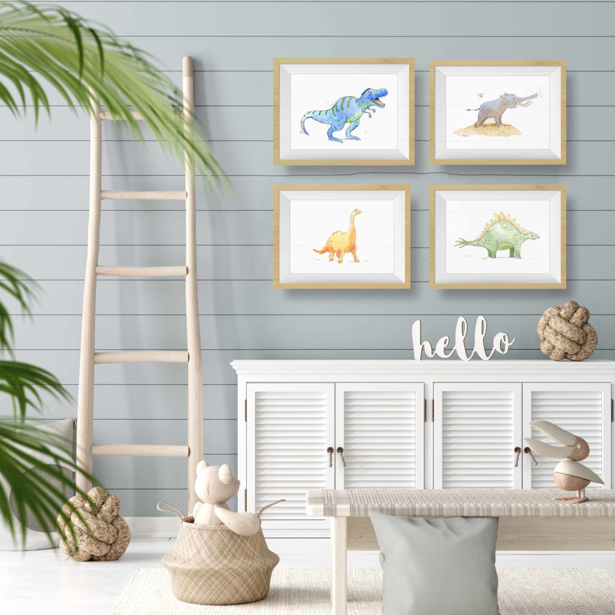 dinosaur wall art for toddlers