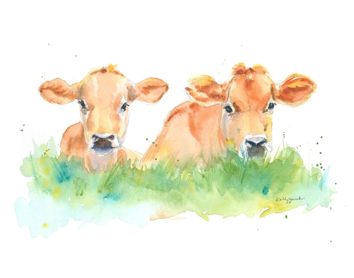 cow print wall art