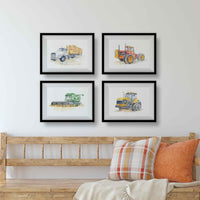 Thumbnail for red tractor painting